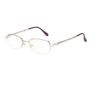 Gafas de Lectura Anti-luz Azul,Gafas de Lectura Plegables,Gafas de Lectura para Mujeres,Doble Propósito Cercano Y Lejano,Lente de Resina HD,Dioptría (+1.25,Golden)