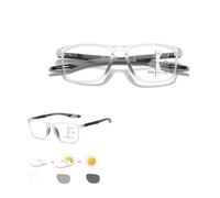 Gafas De Lectura Bifocales Progresivas Fotocromáticas Inteligentes Deportivas,Gafas De Presbicia Con Antiluz Azul,Gafas Ultraligeras De Lectura Con UV Para Hombres Y Mujeres(Gris,3.5x)