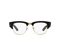 Ray - Ban Unisex RX0316V MEGA CLUBMASTER 2000 Monturas ópticas Acetato Negro Transparente Cuadrada Normal