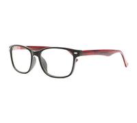 Gafas de lectura de madera roja originales Wales - Unisex