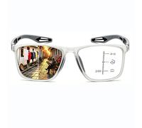 Gafas de Lectura Fotocromáticas Progresivas Multifocales Inteligentes para Hombre y Mujer-Gafas Presbicia Autoajustables con Graduación Automática-Gafas de Sol anti Luz Azul & UV(Clear,+3.00)