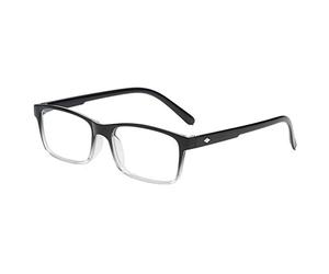 Gafas de Lectura,Gafas de Lectura Anti Luz Azul,Gafas de Ayuda Visual,Gafas de Protección Radiológica,Portátiles Y Cómodas,Templos de Material TR,Dioptrías (+1.00,Black)