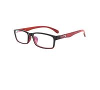 Gafas de Lectura,Gafas de Lectura Anti-luz Azul,Gafas de Computadora con Bloqueo UV,Gafas con Ayuda Visual,Lente de Resina HD,con Cómoda Bisagra con Robusto,Dioptría (+2.25,Rouge)