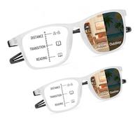 Gafas de Lectura Multifocales progresivas Fotocromáticas Gafas Hombre Mujer | Multifoco Filtro Luz Azul Ordenador Gafas de presbicia luz anti-azul TR90 bisagra de resorte