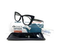 Gafas de lectura, presbicia, vista cansada, ULTIMA MODA, EXCLUSIVAS y modernas para mujer. VENICE FRIDA - Dioptrías: 1 a 3,5 (Negro, +2.50)