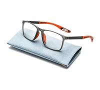 Gafas de Lectura Progresivas Fotocromáticas Deportivas Hombre Mujer | Montura Cuadrada con Bisagras de Resorte, Lentes Multifocales Progresivos Inteligentes