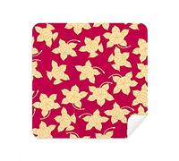 Gafas de limpieza con patrón de hojas de gloria de China, gamuza limpiadora de pantalla de gamuza, 2 unidades