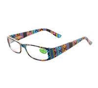 Gafas de lupa azules amarillas y negras Aki Dioptrie +1,00