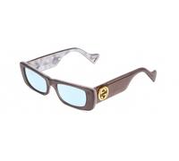 Gucci GG0516S Mujer Blue Luz Gafas Gris Mármol Blanco Nácar 52MM