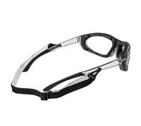 Gafas de motocicleta con lentes inastillables con diadema elástica para diversas condiciones climáticas, gafas protectoras unisex
