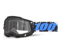 Gafas de motocross 100% Accuri 2 Callisto con plexiglás transparente