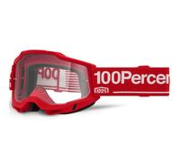 Gafas de motocross 100% Accuri 2 Wolg con plexiglás transparente