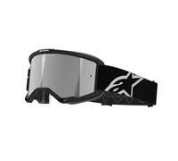 Gafas de motocross Alpinestars Vision 5 Corp negras con lente plateada espejada