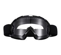 Gafas de motocross, antiarañazos, a prueba de polvo, flexibles, UV400, acolchadas, de espuma suave, gruesa, deportiva, resistentes a los arañazos, a los rayos UV, correa ajustable, para adultos,