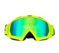 Gafas de motocross, gafas de MTB, para motocross, ATV, gafas de seguridad táctica, gafas de moto para hombre, mujer, jóvenes (verde PRO, L)