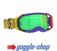 Gafas De Motocross Scott Prospect 2.0 - 2025 Rojo Amarillo Verde Lente Espejo