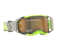 Gafas de motocross SCOTT Prospect 2.0 AMP amarillo caqui-fluo con lente dorada
