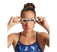 ARENA Gafas Air-Bold Swipe Black natación, Adultos Unisex, Clear/White (Multicolor), Talla Única