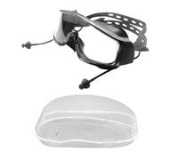 Gafas de natación con tapones para los oídos, gafas de natación, protección ocular de agua, tapones para los oídos, juego de gafas acuáticas, equipo de natación para peces continuos, visión antivaho