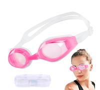 Gafas de natación de alta resolución: lentes transparentes antivaho, protección UV para nadar en interiores y exteriores, correa ajustable, sellado a prueba de fugas, ideal para nadadores, triath