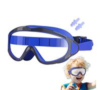 Gafas de natación - Gafas de buceo antiniebla con tapones para los oídos impermeables, de protección UV para niños y niñas de 2 a 16 años de edad, deportes acuáticos y lecciones de natación