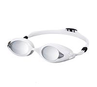 Gafas de natación, gafas de natación con espejo/lente de humo Protección UV Impermeable Anti-Niebla Ajustable