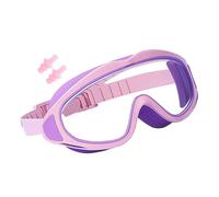 Gafas de natación genéricas para - Máscara de buceo con tapones para los oídos integrados - Máscara antiniebla, protección UV impermeable para deportes acuáticos de 2 a 16 años