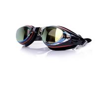 Gafas de natación ópticas dioptrías: de -1,5 a -8,0, para Adultos Protección Frente a Rayos Ultravioleta impermeables, antivaho, HD, puente nasal ajustable Visión Clara para Hombres Mujeres (-6.5)