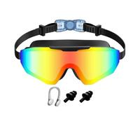 Gafas de natación para Adultos - Equipo Anti UV y Antivaho con Visión Amplia con Pinza Nasal y Tapones para Oídos | Gafas de Piscina | para Piscina Playa Esnórquel Buceo Deportes Acuáticos Verano y