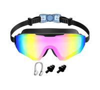 Gafas de natación para adultos,Equipo de visión amplia con pinza nasal y tapones para los oídos - Gafas De Natación Para Niños | para viajes al aire libre vacaciones de verano deportes acuáticos esnór