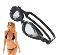 Gafas de natación para adultos | Gafas de buceo ajustables a prueba de fugas | Gafas de natación de gran visibilidad para adultos | para verano, vacaciones, agua, río, surf, snorkel, entrenamiento y