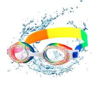 Gafas de natación para, gafas antipropósitos submarinas | Gafas protectoras para los ojos de silicona para protección ocular - Correa ajustable UV Protección Piscina Pool Eyeglass con bo