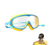 Gafas de natación para niños - Correa ajustable con lente PC 18 x 6 x 5 cm 7,09 x 2,36 x 1,97 pulgadas | Gafas de piscina anti-UV y sin fugas, diseño sin puente en la nariz para niños y niñas |