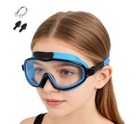 Gafas de natación para niños - Equipo de Natación Antivaho con Visión Amplia, Pinza Nasal y Tapones para Oídos,Lentes de Natación Infantiles,Piscina, Playa, Niños y Niñas, Snorkel, Buceo, Deportes Acu