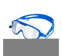 Gafas de natación para niños, gafas de natación a prueba de fugas, protección UV, diseño cómodo sin puente nasal, lente transparente antivaho, diadema ajustable para niños, accesorios de entrenamiento
