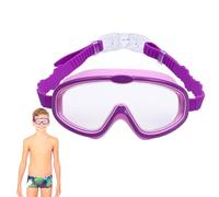 Gafas de natación para niños, gafas de natación para niños con cubierta de nariz y máscara de esnorkels, set de snorkel transparente, antivaho, unisex, gafas de natación para niños, gafas de buceo