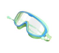 Gafas de natación para niños - Lente de PC Correa ajustable 18x6x5cm 7.09x2.36x1.97in | Gafas de piscina anti-UV y sin fugas, diseño sin puente nasal para niños y niñas | Buceo, Natación, Entrenamient