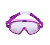 Gafas de natación para niños, lentes de policarbonato antivaho, marco de silicona , protección UV, gafas de buceo para niños, jóvenes, entrenamiento en piscina, banda elástica ajustable, ajuste
