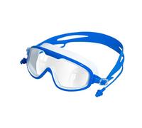 Gafas de natación para niños, sin puente nasal, visión amplia, protección UV, gafas de piscina a prueba de fugas, correa ajustable, lente antivaho para niños, niñas, jóvenes para natación, deportes