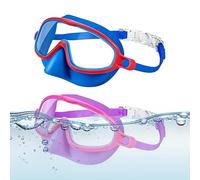 Gafas de natación para niños, sistema de gafas de natación antiniebla, diseño de protección ocular para deportes acuáticos, estructura de marco de sellado suave de color azul, herramienta de equipo de