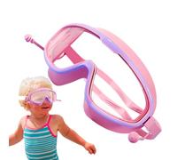 Gafas de natación - Policarbonato y Silicona, 7.87x3.94x1.46in HD Protection Eyes Cover Anti-Fog Lens | Diseño impermeable ajustable Clear Vision Gear, Gafas de natación para niños, playa, lago, buceo