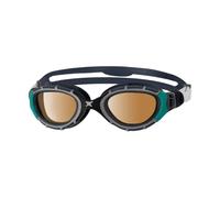 Gafas de natación zoggs predator flex polarized black/green REGULAR