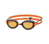 Gafas de Natación Zoggs Predator Polarizadas Ultra Gris Naranja, Talla Regular