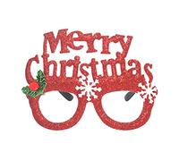 Gafas de Navidad y Año Nuevo 2022 Deform Funny Eyewear Maple Leaf/Merry Christmas//2022