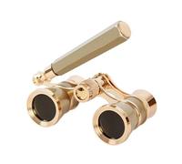 Gafas de ópera vintage, binoculares ópticos, lente de teatro, telescopio, herramienta de visualización, delicada, multiusos, regalos para mujeres, mango dorado