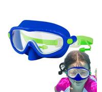 Gafas de piscina genéricas para nariz | Antiniebla e impermeable para piscina | Gafas ajustables antiastillado para jóvenes | 4-15 años niño niña adolescente lago río mar playa buceo