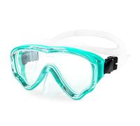 Gafas de piscina infantil con protección de la nariz, máscara de buceo infantil, antiniebla, antifugas, 180°View para niños de 4 a 12 años