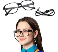 Gafas de plomo de protección contra la radiación de rayos X - gafas de protección de seguridad gafas escudo ocular con marco de plástico envolvente para resonancia magnética CT, 1 piezas (0.5mm Pb)