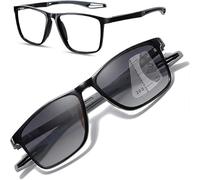 Gafas de Presbicia Hombre y Mujer,Progresivos Fotocromáticos Unisex TR90 | Gafas de Presbicia, Lentes Progresivos Inteligentes, Filtro Anti Luz Azul para Computadora
