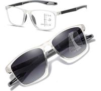 Gafas de Presbicia Hombre y Mujer,Progresivos Fotocromáticos Unisex TR90 | Gafas de Presbicia, Lentes Progresivos Inteligentes, Filtro Anti Luz Azul para Computadora